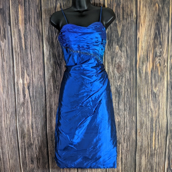 Marisa Baratelli Dresses & Skirts - Marisa Baratelli Thai Silk Cocktail Dress